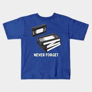 Never Forget Cassette Tape Kids T-Shirt